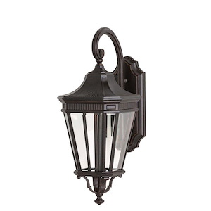 Cotswold Lane-Outdoor Wall Light Traditional Aluminum Approved for Wet Locations in Traditional Style-9.5 Inch Wide by 23.75 Inch High - 276640