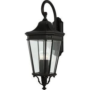 Cotswold Lane-Outdoor Wall Lantern Aluminum Approved for Wet Locations in Traditional Style-13.63 Inch Wide by 36.25 Inch High - 692304
