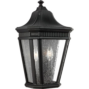 Cotswold Lane-Outdoor Wall Lantern Traditional Aluminum Approved for Wet Locations in Traditional Style-9.5 Inch Wide by 16 Inch High - 1214124