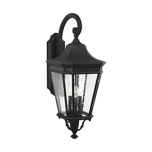 Feiss Lighting-Cotswold Lane-Outdoor Wall Lantern Traditional Aluminum Approved for Wet Locations in Traditional Style-12 Inch Wide by 30 Inch High