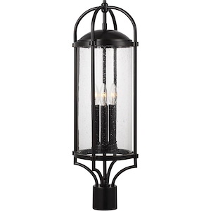 Feiss Lighting-Dakota-Three Light Outdoor Post/Pier Lantern in Transitional Style-9.5 Inch Wide by 28.13 Inch High - 1276525