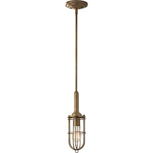 Urban Renewal-Mini-Pendant 1 Light in Period Inspired Style-4.38 Inch Wide by 14.5 Inch High - 276754