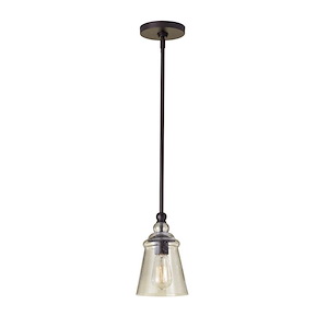 Feiss Lighting-Urban Renewal-Mini-Pendant 1 Light in Period Inspired Style-5.75 Inch Wide by 10 Inch High - 1276546