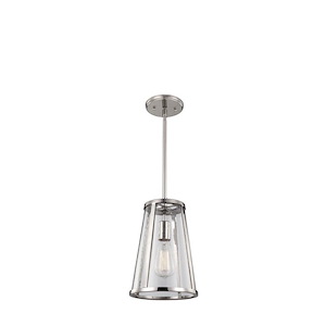 Feiss Lighting-Harrow-1 Light Mini-Pendant in Modern Style-8 Inch Wide by 12 Inch High - 1286199
