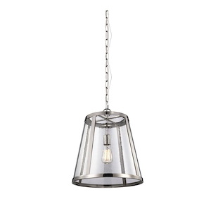 Feiss Lighting-Harrow-1 Light Mini-Pendant in Modern Style-16 Inch Wide by 17.38 Inch High