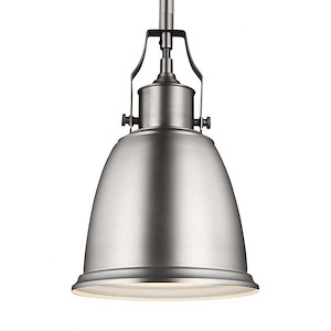 Feiss Lighting-Hobson-Pendant 1 Light in Transitional Style-7.5 Inch Wide by 11.75 Inch High