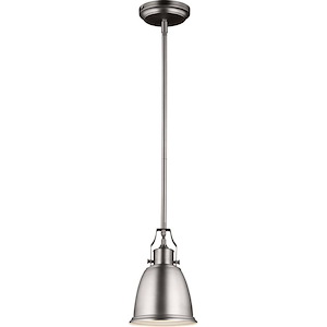 Hobson-Pendant 1 Light in Transitional Style-7.5 Inch Wide by 11.75 Inch High - 461011