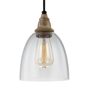 Feiss Lighting-Matrimonio-Pendant 1 Light in Traditional Style-6.38 Inch Wide by 9.13 Inch High