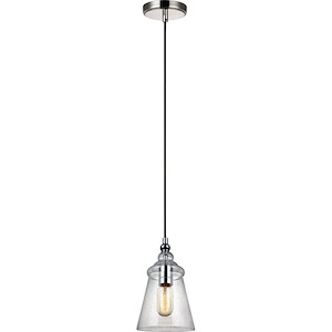 Loras-Pendant 1 Light in Traditional Style-5.75 Inch Wide by 9.5 Inch High - 560482