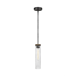 Feiss Lighting-Angelo-Pendant 1 Light in Rustic Style-3.38 Inch Wide by 15.25 Inch High - 1286141