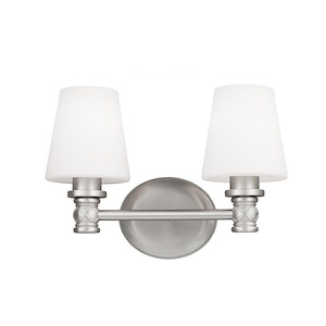 Feiss Lighting-Xavierre 2 Light Transitional Bath Vanity Approved for Damp Locations