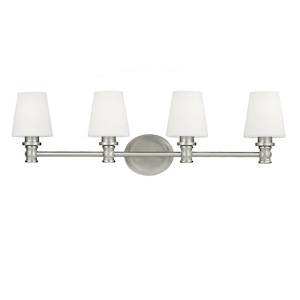 Feiss Lighting-Xavierre-4 Light Transitional Bath Vanity Approved for Damp Locations in Transitional Style-32.25 Inch Wide by 9.75 Inch High - 1286392