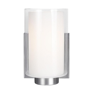 Feiss Lighting-Bergin-One Light Wall Sconce in Transitional Style-5 Inch Wide by 7.63 Inch High
