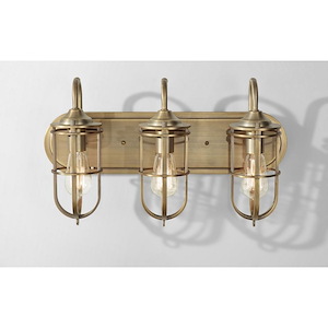 Feiss Lighting-Urban Renewal 3 Light Bath Vanity Approved for Damp Locations - 897772