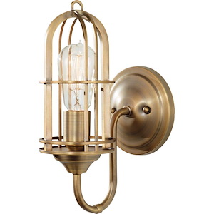 Urban Renewal-One Light Wall Bracket in Period Inspired Style-5.5 Inch Wide by 12.25 Inch High - 392824