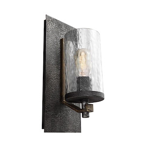 Feiss Lighting-Angelo-One Light Wall Sconce in Rustic Style-5.5 Inch Wide by 13 Inch High