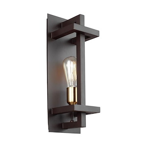 Feiss Lighting-Finnegan-One Light Wall Sconce in Transitional Style-6 Inch Wide by 17 Inch High