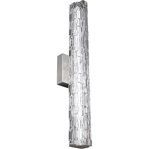 Feiss Lighting-Cutler-1 Light Bath Vanity Approved for Damp Locations in Contemporary Style-24 Inch Wide by 5 Inch High