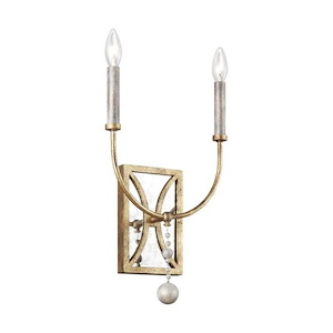 Feiss Lighting-Marielle-2 Light Wall Sconce in French Country Style-10.5 Inch Wide by 16.5 Inch High - 1276675