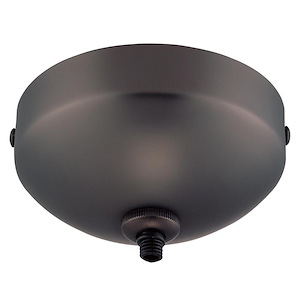 Accessory-LED Mono-Point Canopy with 10W Mini Transformer in Traditional Style-4.5 Inches Wide by 3 Inches Tall