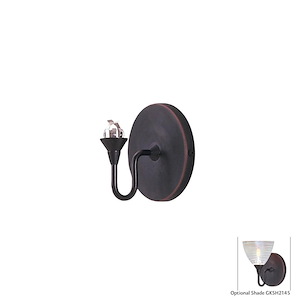 One Light Low Voltage Wall Mount-4.5 Inches Wide by 4.5 Inches Tall