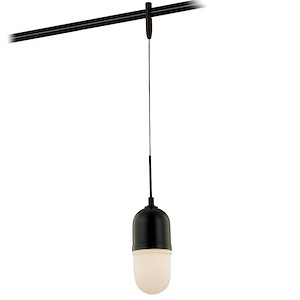 1 Light Low Voltage Pendant Head-18 Inches Tall and 3.75 Inches Wide