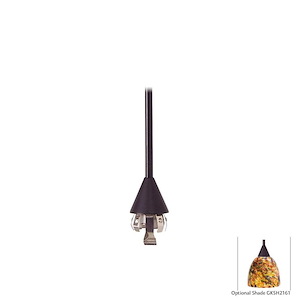 One Light Low Voltage Pendant Fixture-1.25 Inches Wide by 8 Inches Tall