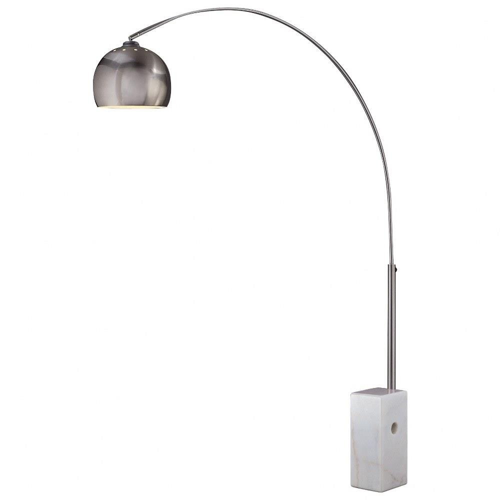 George Kovacs Lighting P054-084 Georges Reading Room-One Light Arc  Floor Lamp-9 Inches Wide by 72.5 Inches Tall