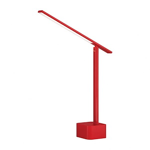 5W 1 LED Rechargeable Table Lamp-14.25 Inches Tall and 13.63 Inches Wide