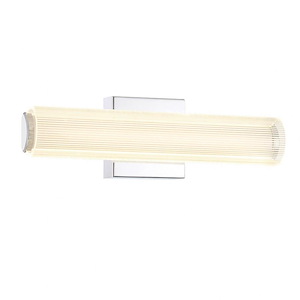Razors Edge - 15W 1 LED Wall Sconce-4.75 Inches Tall and 18.38 Inches Wide