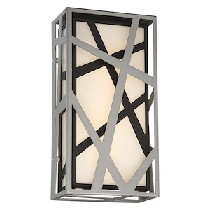 Duvera-16W 1 LED Wall Sconce in Transitional Style-6.75 Inches Wide by 13 Inches Tall