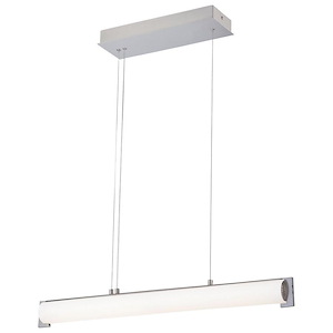 Tube-30W 1 LED Island in Contemporary Style-2.5 Inches Wide by 3.5 Inches Tall - 433515