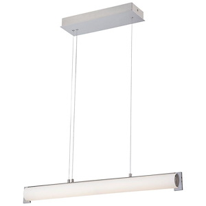 Tube-30W 1 LED Island in Contemporary Style-2.5 Inches Wide by 3.5 Inches Tall - 433515