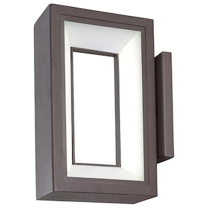 Skylight-30W 1 LED Outdoor Wall Sconce in Contemporary Style-4.75 Inches Wide by 10 Inches Tall - 523247