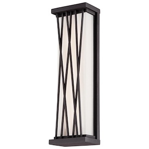 Hedge-22W 1 LED Outdoor Pocket Lantern in Contemporary Style-5 Inches Wide by 16 Inches Tall