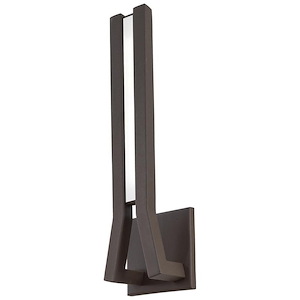 Tune-21W 1 LED Outdoor Wall Sconce in Contemporary Style-5.25 Inches Wide by 16 Inches Tall