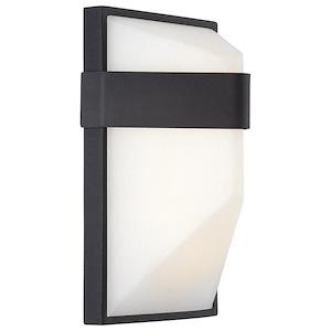 Wedge-10W 1 LED Outdoor Pocket Lantern in Contemporary Style-5.25 Inches Wide by 9 Inches Tall - 1215296