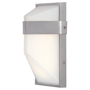 Wedge-10W 1 LED Outdoor Pocket Lantern-5.25 Inches Wide by 9 Inches Tall