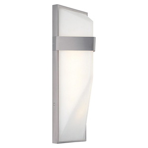 Wedge-15W 1 LED Outdoor Pocket Lantern-5.25 Inches Wide by 15 Inches Tall
