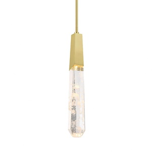 Drifting Droplets - 6W 1 LED Mini Pendant-18.5 Inches Tall - 1335852