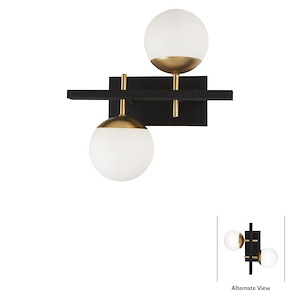 Alluria-Two Light Wall Mount-16 Inches Wide by 15.25 Inches Tall - 704731