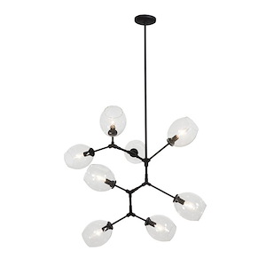 Nexpo - 8 Light Chandelier-33.75 Inches Tall and 24.63 Inches Wide - 1294656