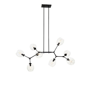 Nexpo - 8 Light Chandelier-16.75 Inches Tall and 41 Inches Wide - 1294658