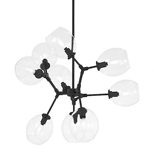 Nexpo - 9 Light Chandelier-14.63 Inches Tall and 30 Inches Wide