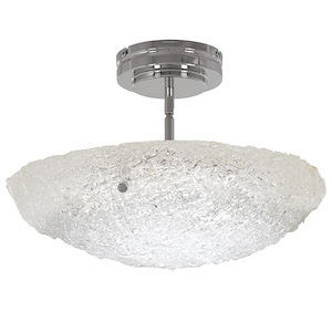 Forest Ice - 16 Inch 30W 1 LED Convertible Pendant