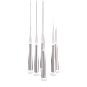 Gradual-78W 6 LED Pendant-13.75 Inches Wide by 17.75 Inches Tall