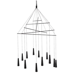 Ganbare-32W 1 LED Pendant-29.5 Inches Wide by 59.5 Inches Tall