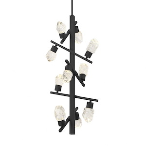 Kosmyc - 400W 10 LED Foyer Pendant-34.5 Inches Tall and 14.5 Inches Wide - 1335881