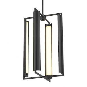 Trizay - 76W 1 LED Pendant-25.63 Inches Tall and 16 Inches Wide - 1335888