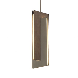 Intersezioni - 29W 1 LED Pendant-18.25 Inches Tall and 5.5 Inches Wide